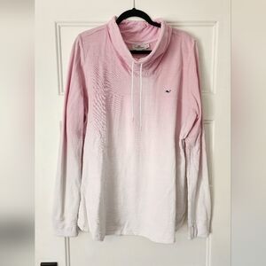 Vineyard vines womens XL lightweight funnel neck sweatshirt